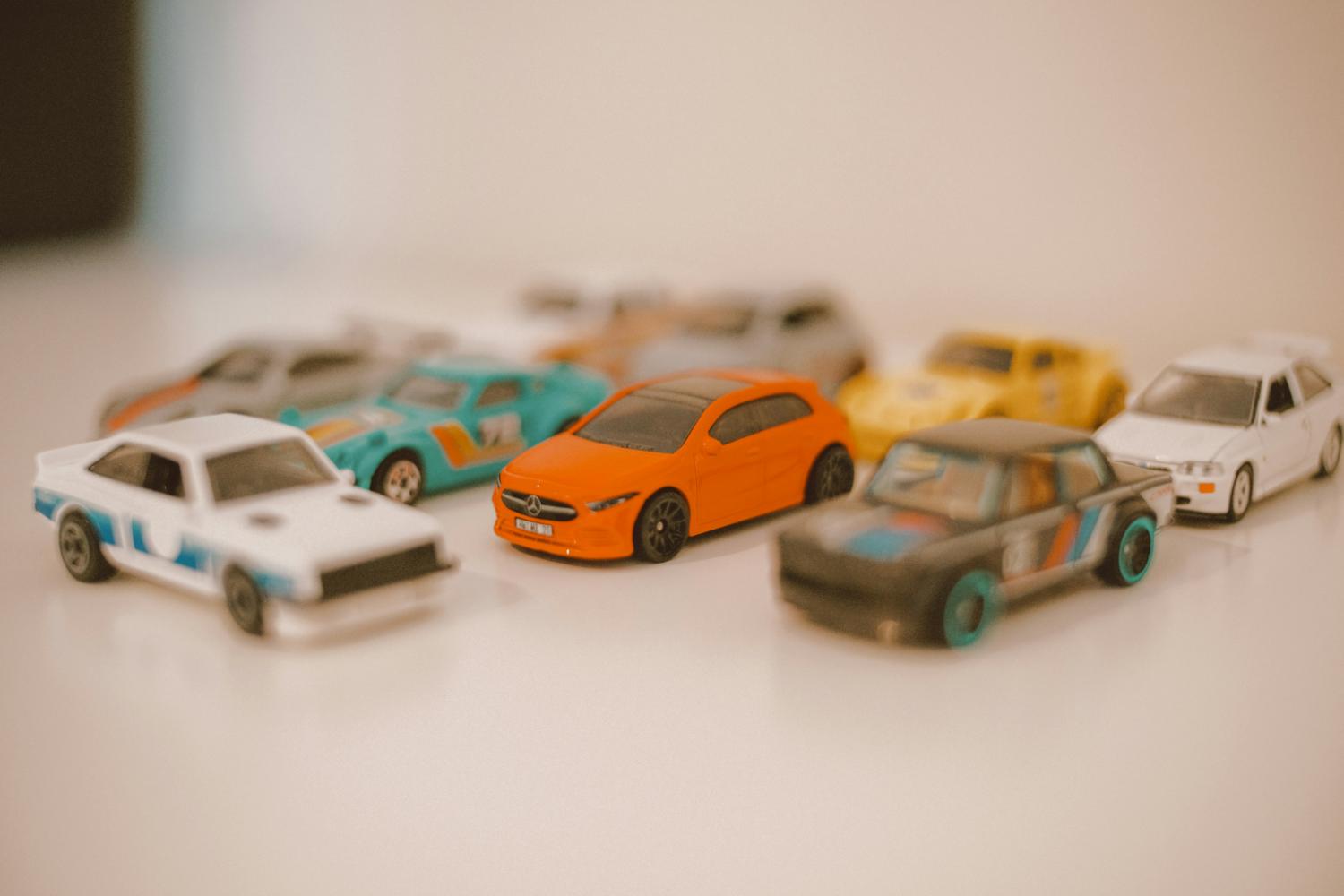 Manage Your Fleet - image of toy cars