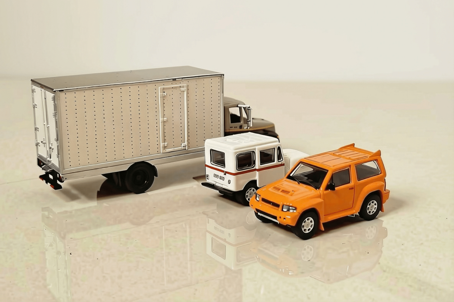 MYF Contact Us - Image of toy trucks