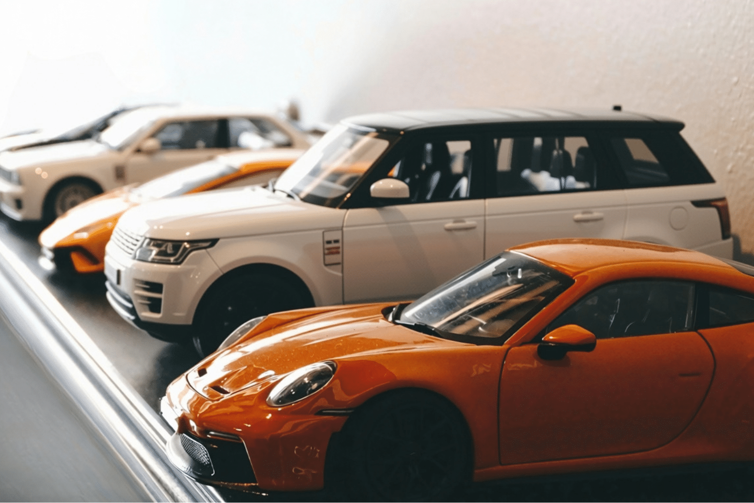 MYF Fleet Management Servies - image of toy cars in a row